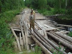 это мост или был мост.