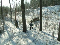 Фотограф стоит на точке