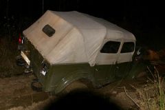 немного застряли...