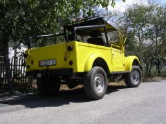 Летний вариант. С маленьким летним тентом.