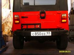 Примерка изготовленного бампера.