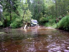 Река Реконька. Пол-пути от Пустыни к В.Заозерью.