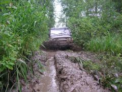 ...а куда она из колеи денется!