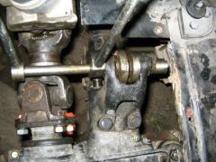 Перенос рычагов раздатки