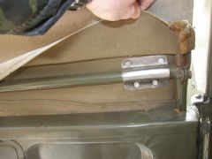 Временное крепление временного зеркала заднего вида