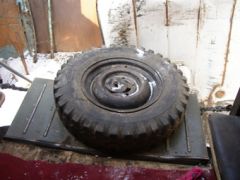 Крепление запаски