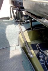 Транспортировка заводной рукоятки.