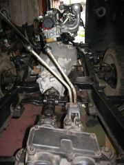 Траверса крепления КПП