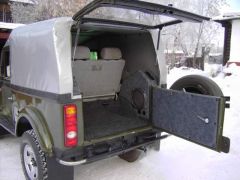 Открытый багажный отсек