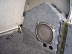 Акустика сзади