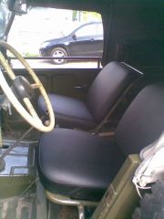 Сидушки восстановлены на родных пружинных блоках