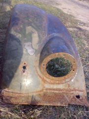 Крыло правое вид спереди