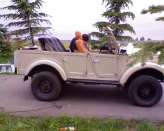 это ГАЗ ещё с задними сиденьями... пришлось их выкинуть ввиду плохого состояния