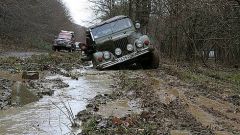 Объезжал помойку.