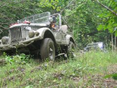 ... тянем уазку ...