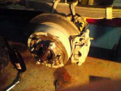 Задний левый диск