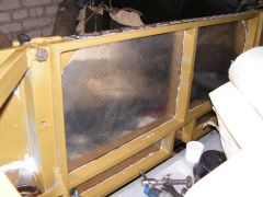 Каркас заднего борта изнутри