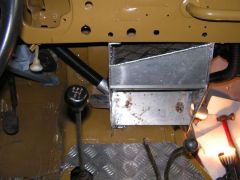 Печка,вид спереди без передней стенки.