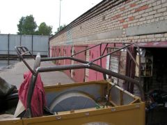 Дуги в положении "тент полностью натянут"