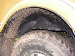 Задний подкрылок.