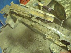 вскрытая передняя часть