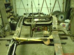 Срезанная нижняя часть с восстановленной отбортовкой