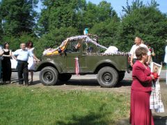 Свадьба на ГАЗ-69. 1