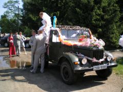 Свадьба на ГАЗ-69. 2