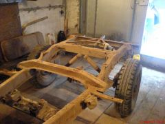 Рама пока на мостах