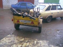 Старая рама уезжает на металолом...