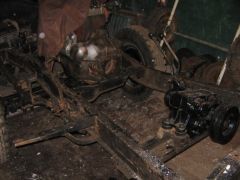 раздатку поставил на подушки от Г66