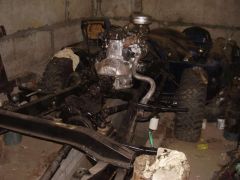 поставил двигатель