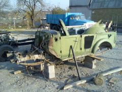 остались от "козлика" рожки да ножки...