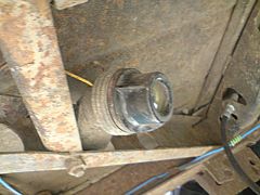 Фонарик днища на РХ