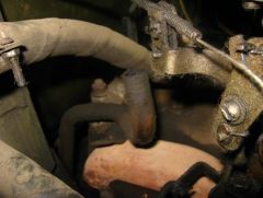 Трубка-элемент вентиляции картера