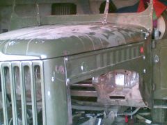 установка передка , капот не лезет