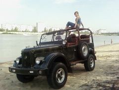 Газ и дочь. Лето.