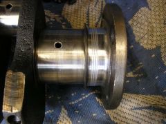 Та самая преславутая маслосгонная резьба, вместо штатной накатки..на М-20..